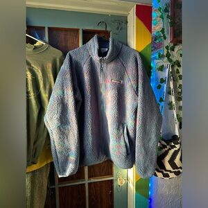 Colombia Fluffy Zip-Up